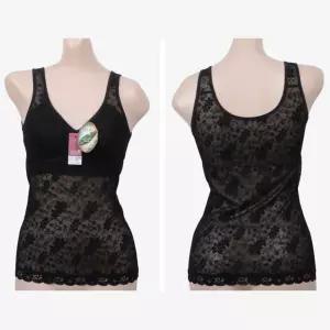 우수한 착용감 가벼운 망사원단 인견 브라런닝 쾌적한느낌 캐미솔 잠옷 심폴 데일리이너웨어 깔끔 통기성