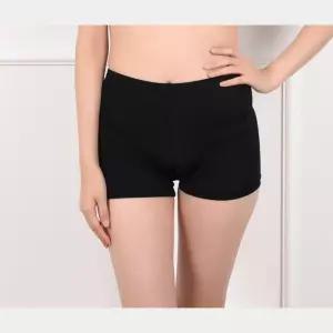 나무에서 추출한 실크 땀띠예방 여성 2부 속바지 감촉이좋은 쾌적한 자연스러운 운동나시티 여자선물 여자