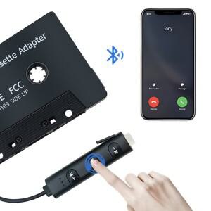 구형 자동차 MP3 스테레오 테이프 변환기 블루투스 5.1 카세트 플레이어 핸즈프리 통화 기능