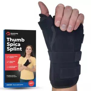 엄지 척추 부목 및 손목 보호대 건염 데 케르뱅 건막염 골절을 지지하는 트리거 관절염 터널 왼쪽 S/M