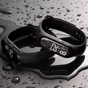 [옷자락]남자 LED 운동 액티브 터치 여자 손목 레저 워터프루프 시계