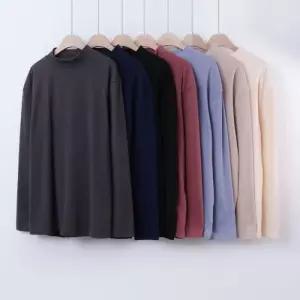 [옷자락]남자 내의 FW 클래식 모크넥 7컬러 기모목폴라 티셔츠