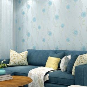 포인트벽지 셀프 3D 입체 매화무늬 거실 스티커 53x2m 카페 벽지 도배