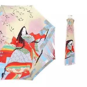 [오키즈]명화 3단 양산 [기모노] [L1009]