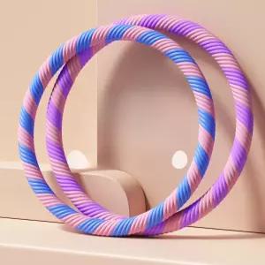 두꺼운 훌라후프 다이어트 꽈배기 중급 훌라프 세밀한 날씬 고무폼 흰색 뱃살 운동 실내