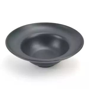 고급 다크 블랙 스톤 무광 파스타볼 DS-5436