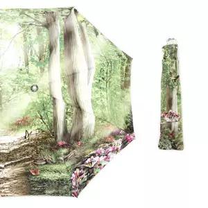 [오키즈]명화 3단 양산 [초록숲] [L1016]