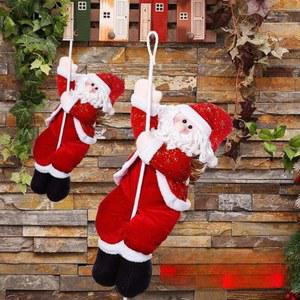 대형 인형 크리스마스 로프 클로스 클라이밍 천정 산타 등반 30CM
