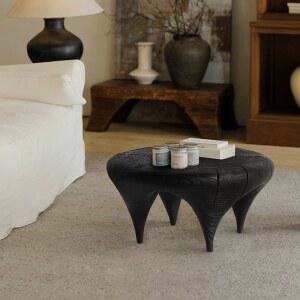 mlount Art 원목 티테이블 심플 미니 원목아트 보이차 티하우스