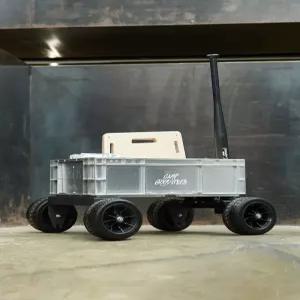 전동 캠핑카트 로봇 운반기 리모컨 짐 적재 트레일러 요트 배터리포함 캐리어 캠핑