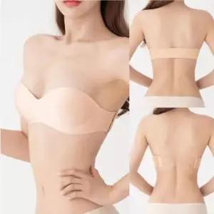 [하프클럽/셀러허브_여성트랜드패션]오프숄더브라 볼륨업 노와이어 누디