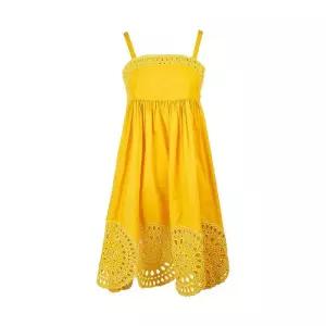 스텔라맥카트니 여아 브로드리 앙글레즈 캐미 원피스 TU1B92 Z1594 230 (6-10)