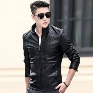 [옷자락]남자 슬림핏 자크 환절기 바이크 클래식 자켓