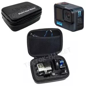 고프로 11 블랙 호환 소형 카본 케이스 액션캠 가방고가방 고전용 파우치 하드 카메라 카메라치 휴대용 고