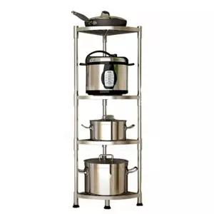 선반 스테인레스 코너선반 코너장 스텐 5단 틈새장 정리 틈새 제품 코너