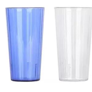 음료용 플라스틱컵 다용도 물컵 카페 물잔 340ml 단일컵 pc컵 1개