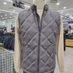 [크로커다일남성]아가일무봉제구스다운베스트 CDAA9MV981783_IC