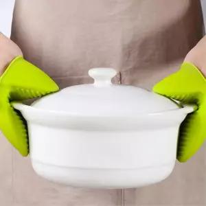 오븐 주물냄비 뜨거운그릇 실리콘 냄비손잡이 3개 제과제빵