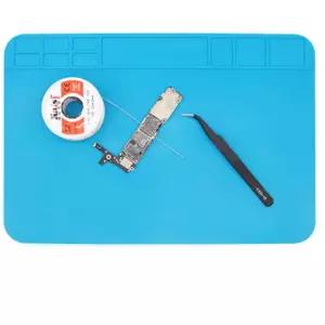 핸드폰수리 시계조립 정비 미끄럼방지 실리콘매트 책상정리