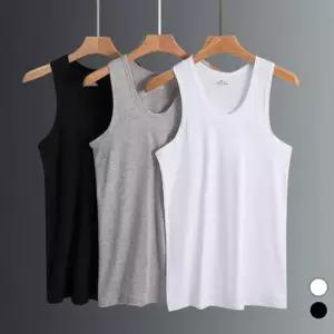 [다잇템]남자 이너웨어 라운드넥 기본 나시 티셔츠