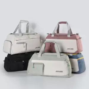 [옷자락]여성 배색패브릭 큰사이즈 스포츠백 보스턴 액티브 가방