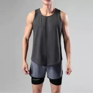 [옷자락]남자 기본 헬스 트레이닝 민소매 나시