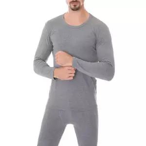 [옷자락]남자 내복내의 투피스 겨울필수템 방한 U넥 세트