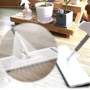 세척편한 스프레이물분사 물밀대 마포걸레+극세사포2p 미세먼지제거 서서하는청소