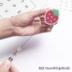 캐릭터 릴홀더 사원증 이름표 출입증 얼집카드 학원증 신분증줄