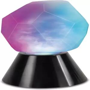 향상된 탁상용 크리스탈 램프 - 소용돌이치는 RGB 조명 효과가 있는 휴대용 라이트 최대 40시간의 배터리