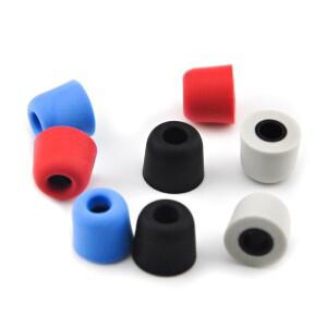 KZ CCA 1pair 2pcs 5mm 소음 차단 메모리 폼 이어 팁 ZSN Pro AS10 Univers Accessori 용 버드 헤드셋