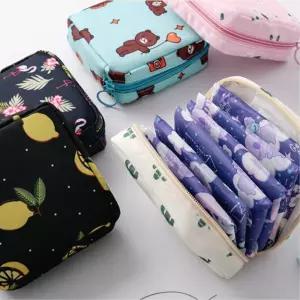 여행용 화장품 위생용품 지퍼형 미니가방 방수파우치 수영장