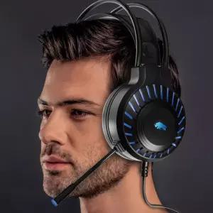 학교 강의 온라인 수업 게이밍 유선 고음질 마이크 헤드셋 RG-GH500