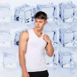 [다잇템]남자 아이스 언더웨어 슬리브리스 쿨 SS 나시