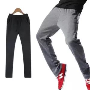 [옷자락]남자 추리닝 그레이 트랙수트 차콜 검정 팬츠