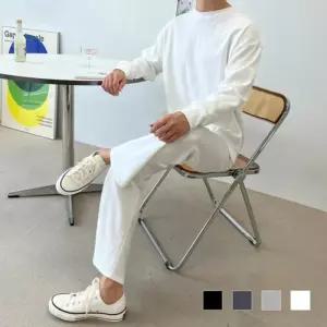 [옷자락]남자 와이드팬츠 특 리버서블 필라테스 넓은 맨투맨 팬츠