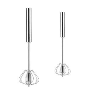 우드거품기 거품기 핸드 푸시 계란거품내는기구 스텐거품기 집게 휘스크 스텐미니거품기