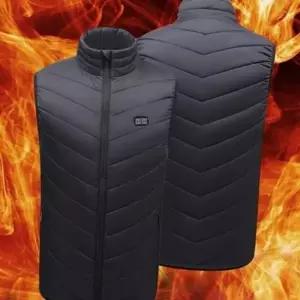 경량 usb 발열 조끼 패딩 전기 온열 조끼 보온 아웃도어