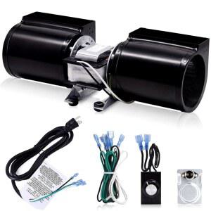 GFK160 GFK-160A 벽난로 송풍기 팬 키트, Quadrafire, Heat N Glo 6000CLX SL-550TR, 난로 및 가정용 DV3732 DV3732-B, 난방기, 파스코, 슈페리어, GTI, Jakel, Royal, Nordica, Regency, Rotom 벽난로용