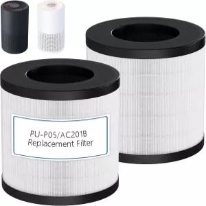PU-P05/AC201B 교체 필터 풀미나레 및 퓨리보텍스 공기청정기와 호환되는 가정용 반려동물용 H13 트루 헤파
