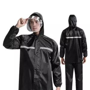 [옷자락]남자 우의 상의 하의 바이크 워터프루프 배달 세트