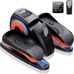 퍼텐 언더 데스크 타원형 기계 노인용 전동 다리 운동기 12개의 조절식 휴대용 조용한 리모컨이 있는 좌식