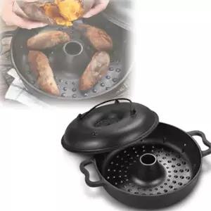 구이기 가정 캠핑용 무쇠 고구마 밤 직화구이 오븐 냄비