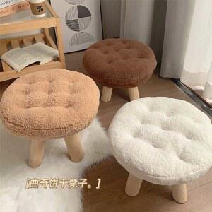 받침대 동물스툴 거실 모양 스툴 라탄 장식 현관 낮은스툴 얼룩말 낮은 간이의자 카페