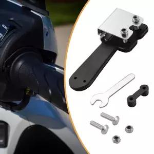 호환  엄지손가락 ATV 스로틀 익스텐더 금속 블랙 수리 부품 예비 부품 교체 엄지손가락 스로틀 마스터 간