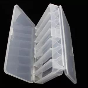 낚시 루어 에기케이스 투명 양면 14칸 수납함 정리박스