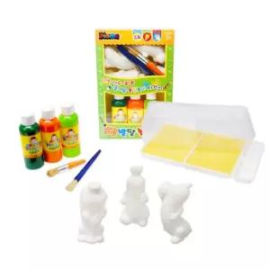 컬러링토이 익사이팅 스포츠 - FEXS( 당근 무 오이 )링 링토이 핑거페인트 미술놀이 어린이 색칠 3D링 키즈