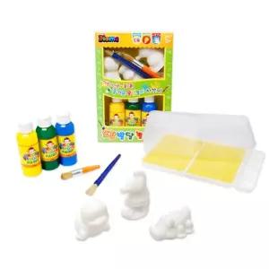 컬러링토이 미니 프렌즈 - FMF3( 수달 해마 악어 )링 링토이 핑거페인트 미술놀이 어린이 색칠 3D링 키즈파