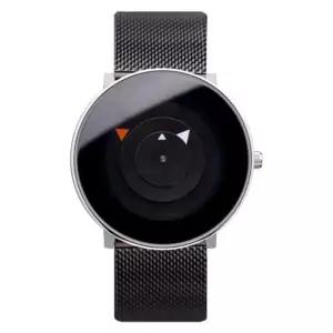 [다잇템]남자 라운드 삼각형 포인트 유니크 손목 시계