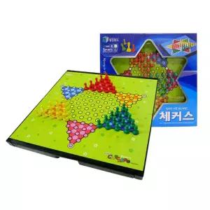 명인중형 자석 체커스 M-207 프린스게임체스 보드 놀이 취미용 체스판